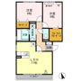 グリーンレジデンス　Ａの間取り