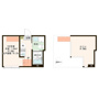 NITVA HEIGHTSⅡの間取り