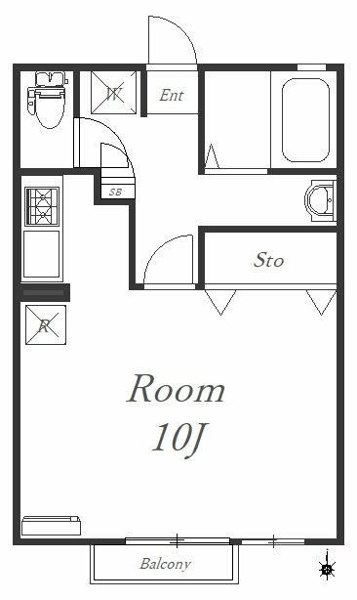 【エチュード関口の間取り】