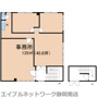静岡市駿河区宮竹の事務所の間取り