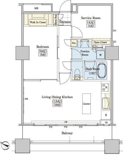 レジディアタワー上池袋（タワー棟）のイメージ