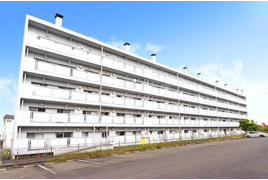 ビレッジハウス美原1号棟の外観