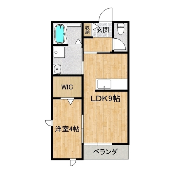 【セレーノ小松Bの間取り】