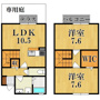ＨＹＤＥ　ＰＡＲＫの間取り