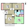 ガーデンムツミBの間取り