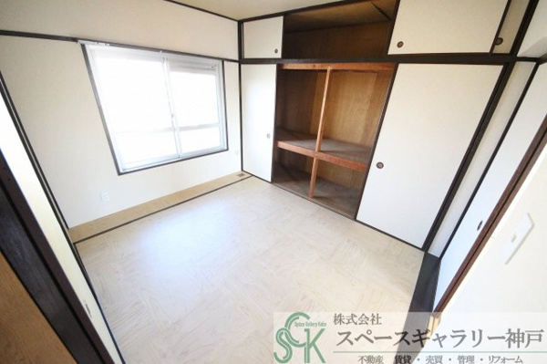 【新多聞第二住宅の寝室】