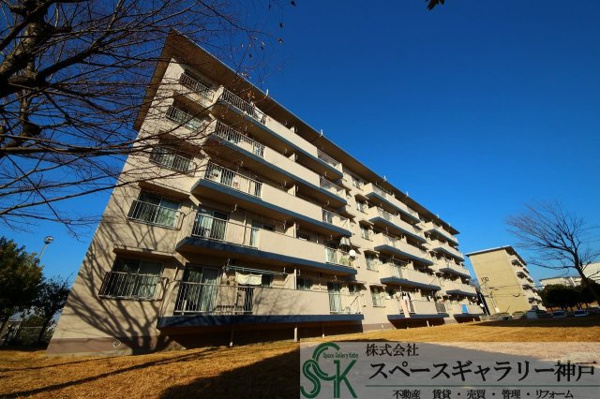 【新多聞第二住宅の外観パース】