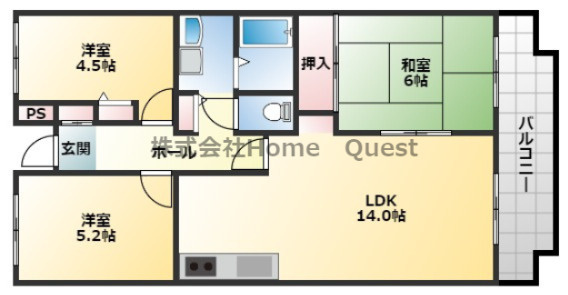 間取り：227103933772