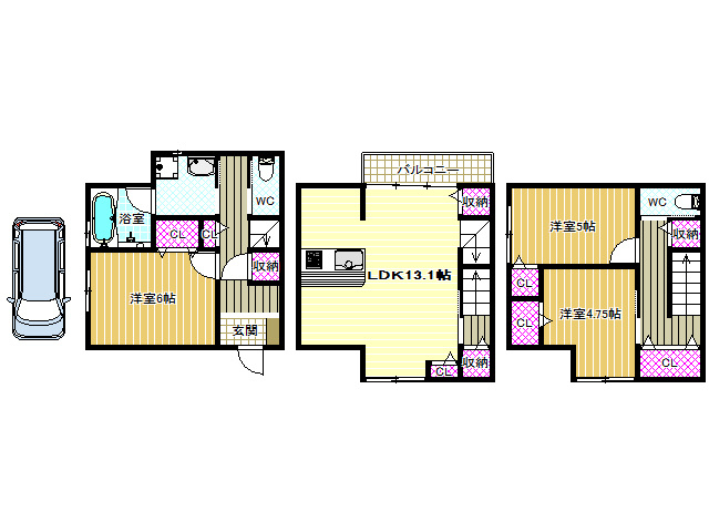 間取り：227092692495