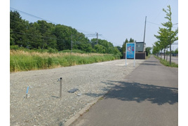 上幌向南1条2丁目貸地の外観