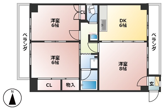 間取り：221014610393