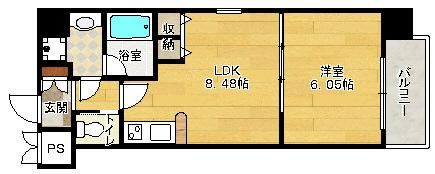 ラルテ同心の間取り
