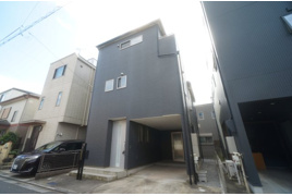 松波貸家の外観