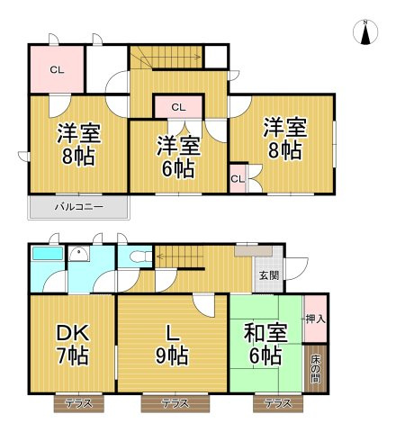 間取り：228058438578