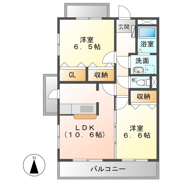 岐阜市春近古市場北&nbsp;3階建&nbsp;築24年のイメージ