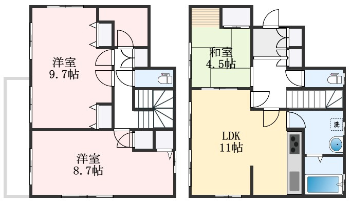 間取り：227092896836
