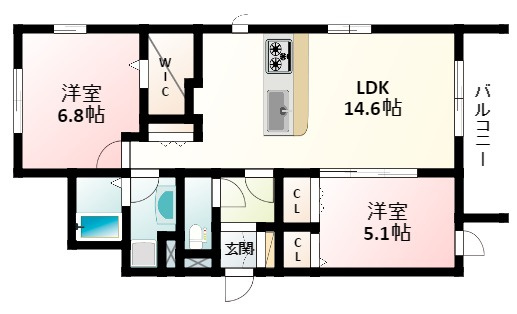 間取り：227103856996