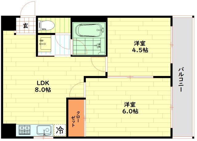 間取り：227100223373