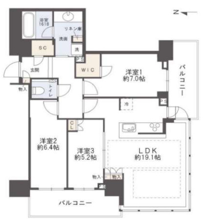間取り：227103898218
