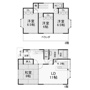 行田市佐間の戸建ての間取り