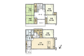 松代戸建の間取り