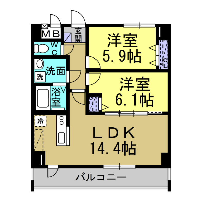 間取り：223040203076