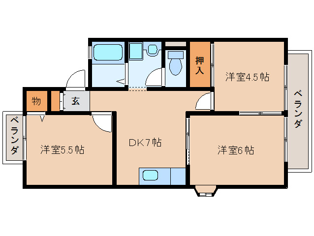 間取り：227102599160