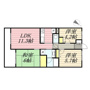 コスモ拝島の間取り