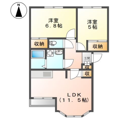 間取り：223040495396