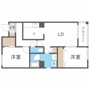 LAPEACE菊水の間取り
