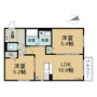 ベルセゾン金池南の間取り