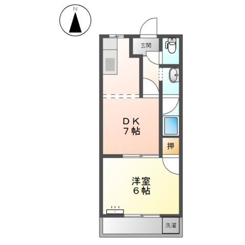 大垣市中野町4丁目&nbsp;2階建&nbsp;築36年のイメージ