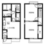 ＤＵＰＬＥＸ 国王１０Ｂの間取り