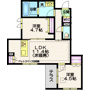 Ｈｉｌｌ　Ｔｏｐ　ＯＫＵＳＡＷＡの間取り
