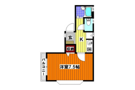 メゾンソレイユの間取り
