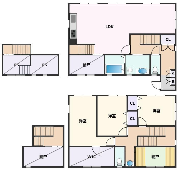 間取り：227099486196