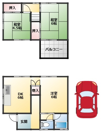 間取り：227100855988