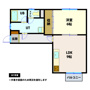 富樫マンションNO２の間取り
