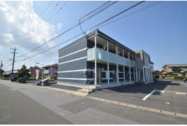 遠賀郡遠賀町松の本のアパートの外観