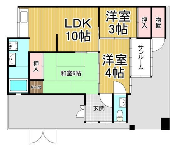間取り：228059496337
