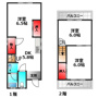新田3丁目貸家の間取り