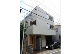 目黒区緑が丘のマンションの外観