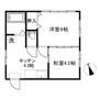 旭ハイツの間取り