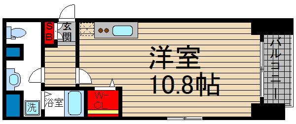 エムヒルズ西本町の間取り