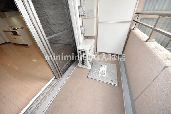 エムヒルズ西本町のバルコニー