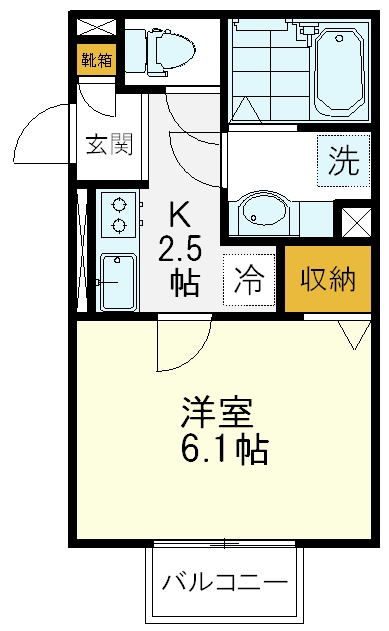 国立市北1丁目&nbsp;2階建&nbsp;築12年のイメージ