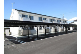 SKY　BLUE本館Aの外観