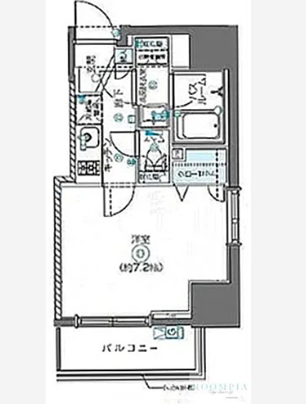 ZOOM東新宿の間取り