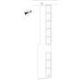 土崎港中央7丁目駐車場の区画図