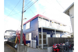 南埼玉郡宮代町川端のアパートの外観